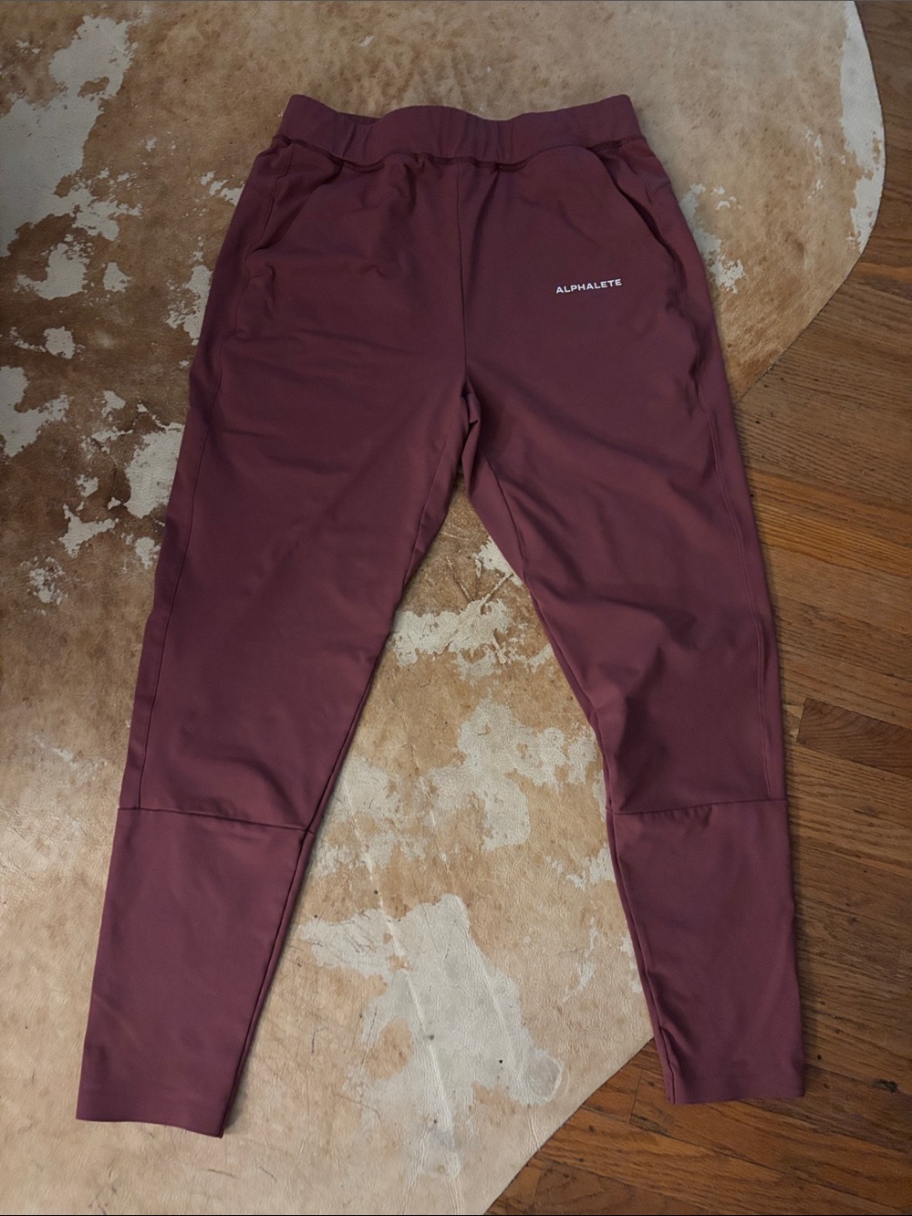 Alphalete Womens Dusty Rose Identity Jogger size L